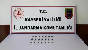 Jandarmadan tarihi eser operasyonu: 2 gözaltı
